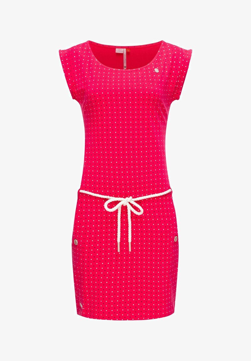 Ragwear TAG DOTS - Jerseykjole - pink