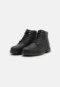 Geox ANDALO - Stivaletti stringati - black