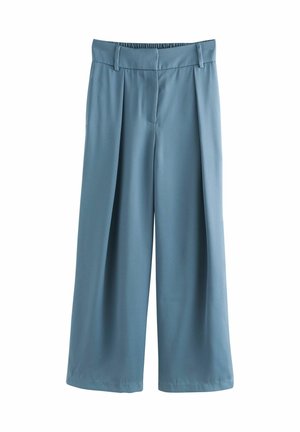 Next WIDE LEG ELASTIC BACK - Kelnės - blue