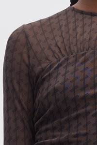 Gestuz MAELLA - Topper langermet - brown