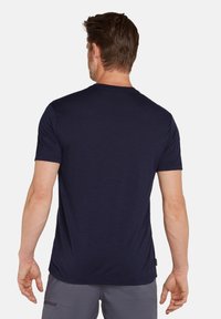 icebreaker Camiseta estampada - midnight navy