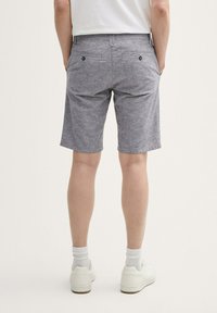 TOM TAILOR Shorts - tarmac grey chambray