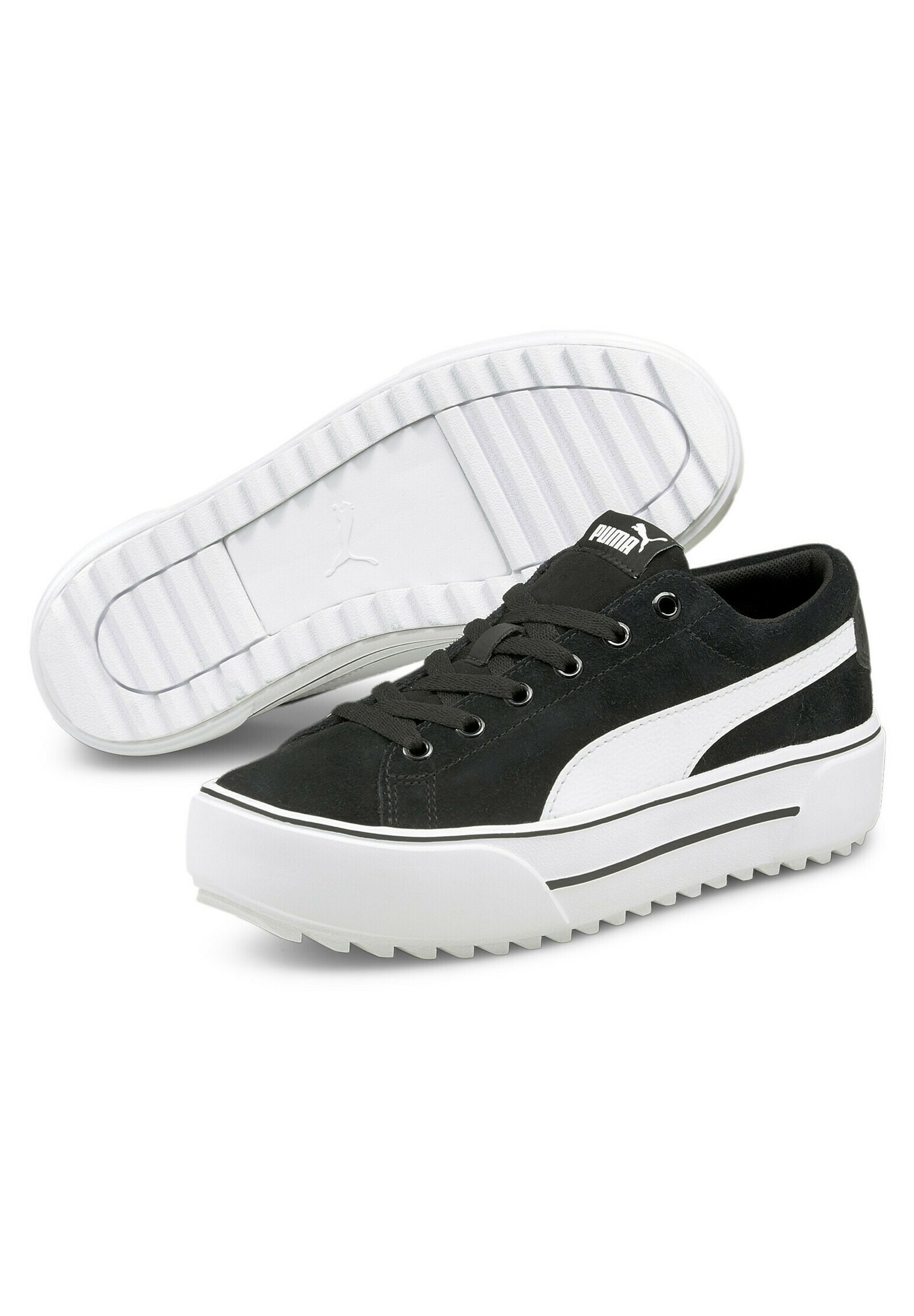 Puma Sneakers laag - puma black-puma white/Zwart - Zalando.nl