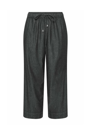 Evans, PLUS SIZE WIDE LEG TROUSERS - Bukser - black