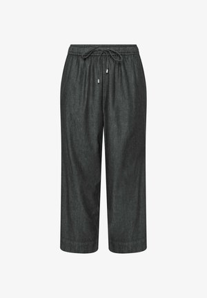 Evans, PLUS SIZE WIDE LEG TROUSERS - Broek - black