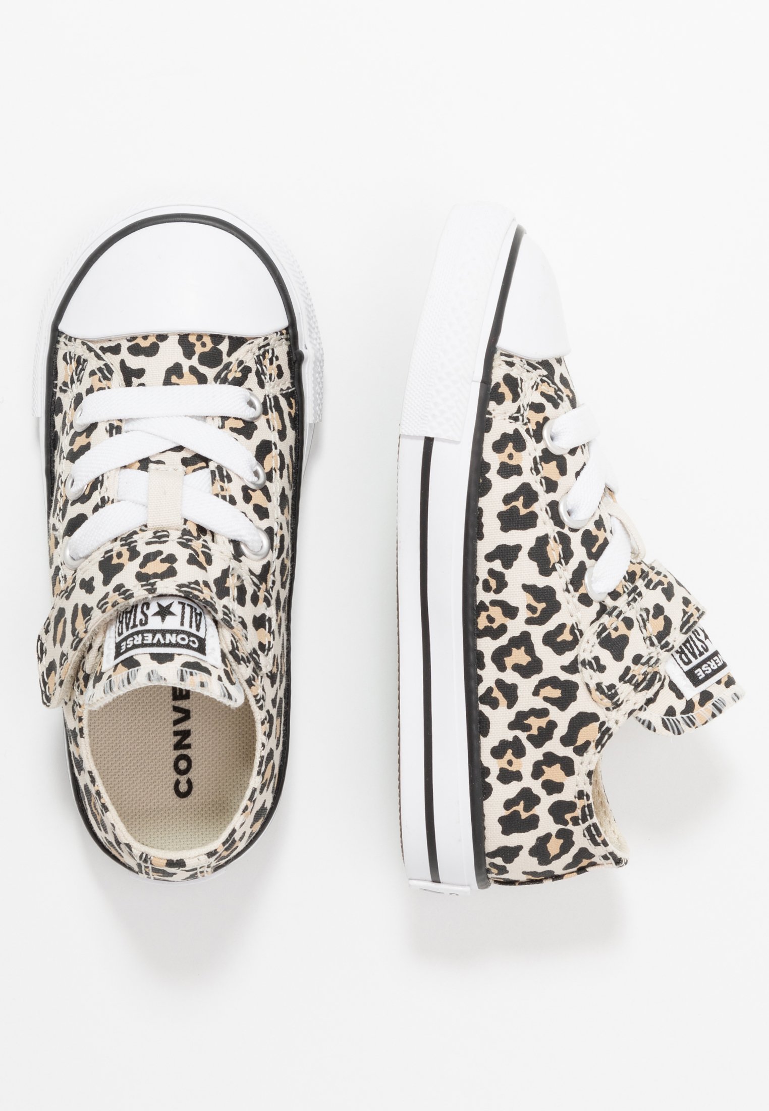Converse CHUCK TAYLOR ALL STAR LEOPARD PRINT Joggesko Converse Leopard Chuck Taylor Barn Sko Drift Wood