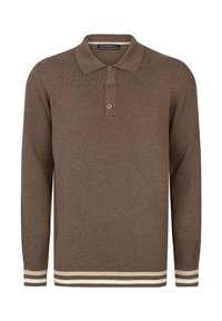 Top s dlouhým rukávem - brown