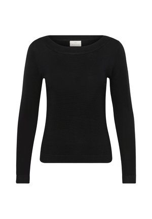Kaffe, KALIZZA KNIT PULLOVER - Pullover - black deep