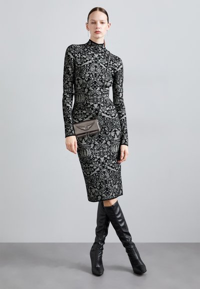 Zadig & Voltaire ROCK NANO WINGS  - Cross body bag - black metalic