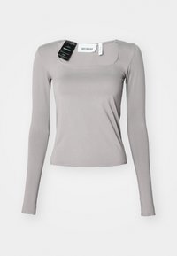 SQUARE NECK LONGSLEEVE - T-shirt à manches longues - dusty grey