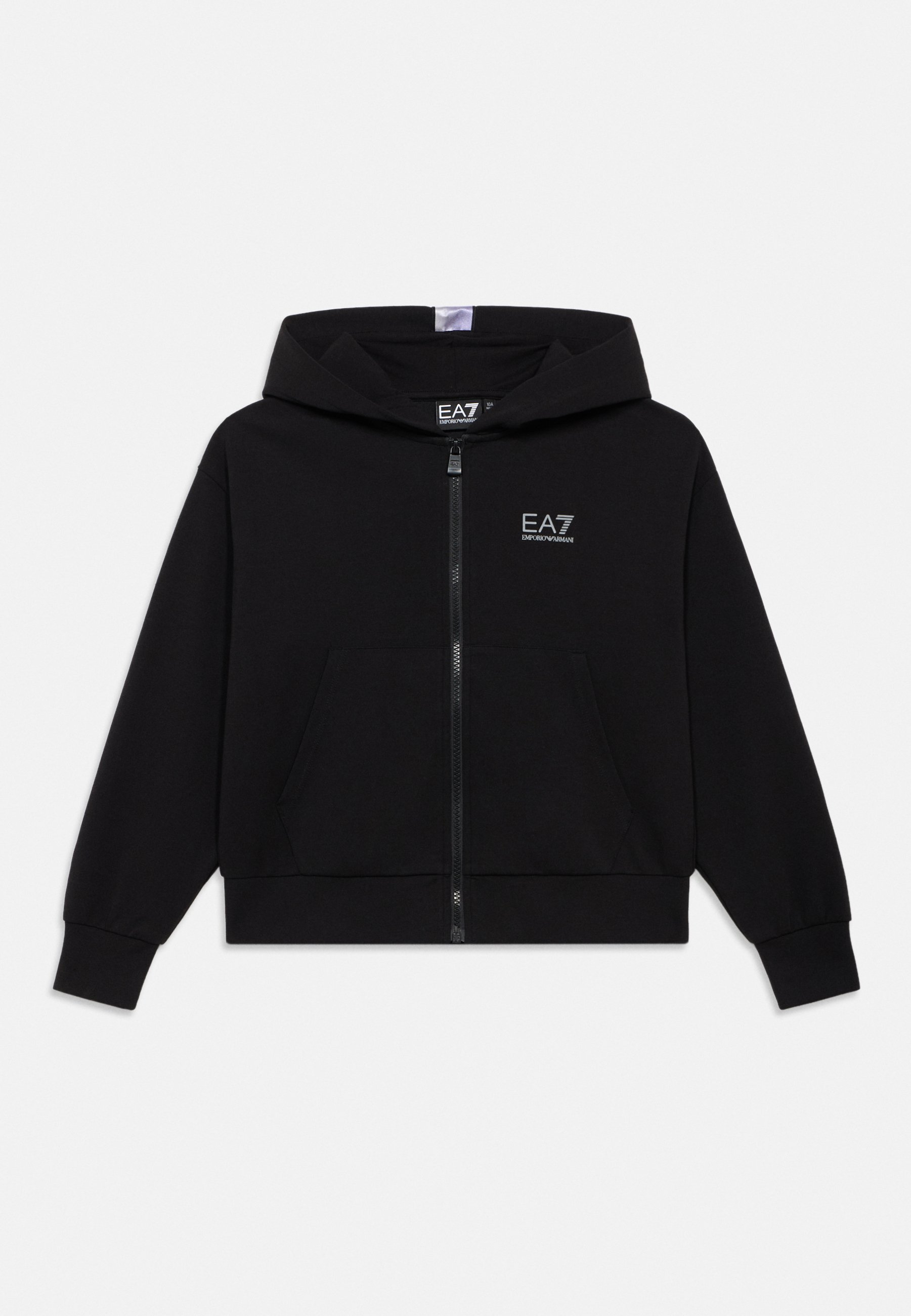 EA7 Emporio Armani Zip-up sweatshirt - black - Zalando.ie