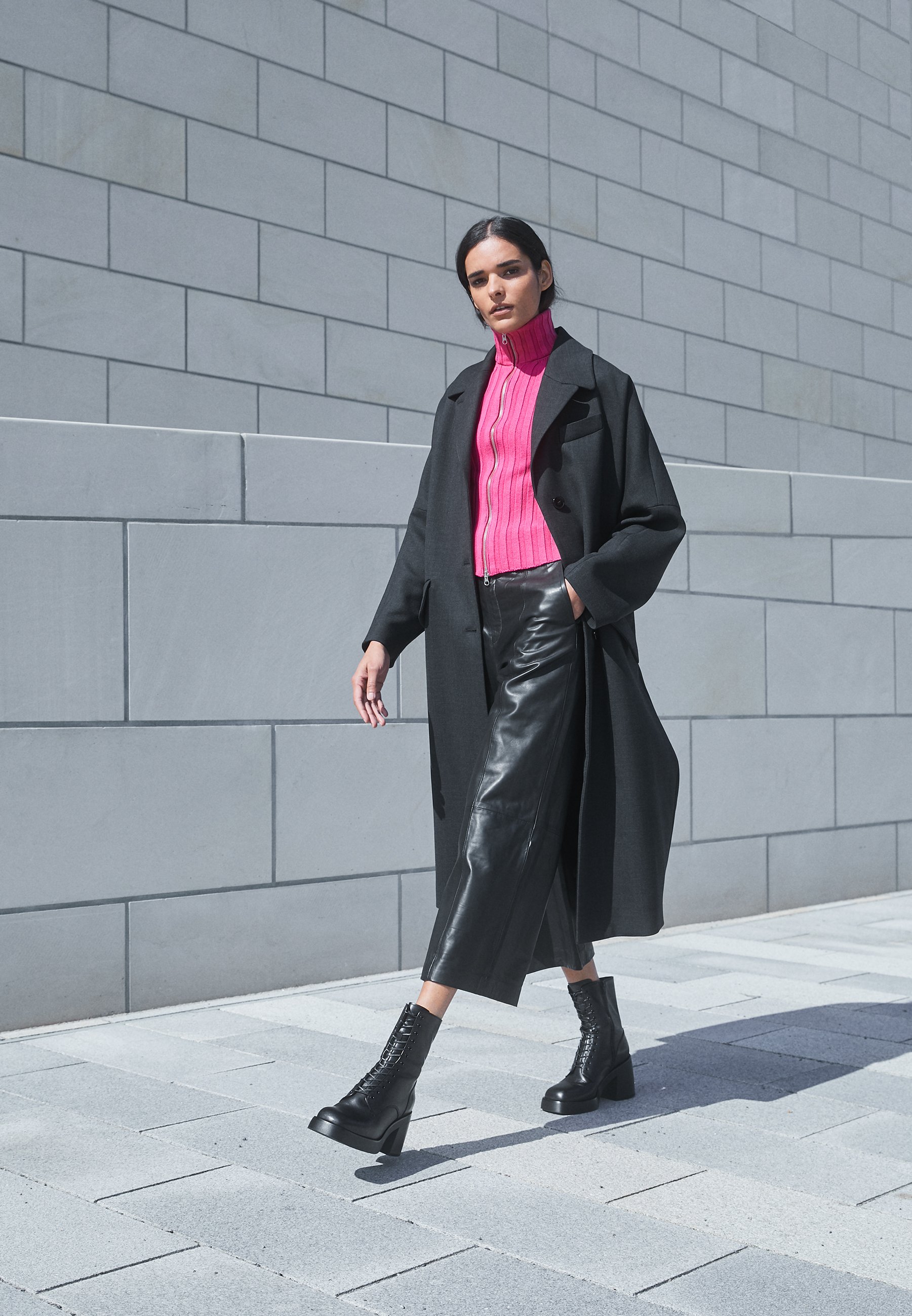 stivaletti stringati outfit