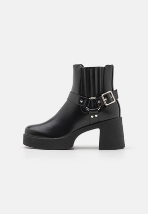 Even&Odd, Cowboy-/Bikerlaarsjes - black