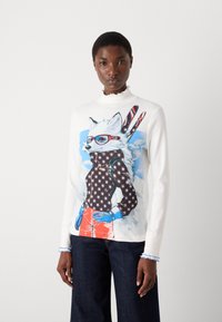 Marc Cain Top s dlhým rukávom - off-white