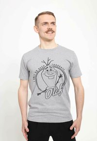 Henry Tiger FROZEN 2 DEEP THOUGHT OLAF UNISEX - T-shirt z nadrukiem