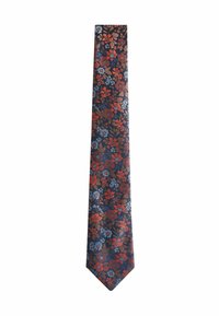 Next TEXTURED WITH 2 PACK REGULAR - Tie - rust orange floral polka dot