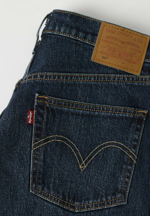 Levi's®, 501® JEANS FOR WOMEN - Jeans Straight Leg - pretty pleasing - dark indigo - worn in -