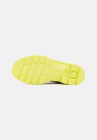 ECCO GRAINER W - Obutev z vezalkami - olive oil/pure silver foil/black