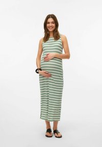 MAMALICIOUS MLRACHELA UMSTANDS - Robe pull - snow white