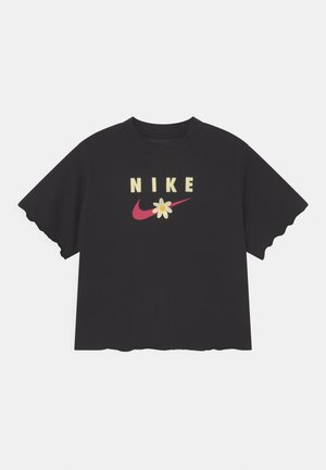 ENERGY FRILLY TEE - Camiseta estampada - black
