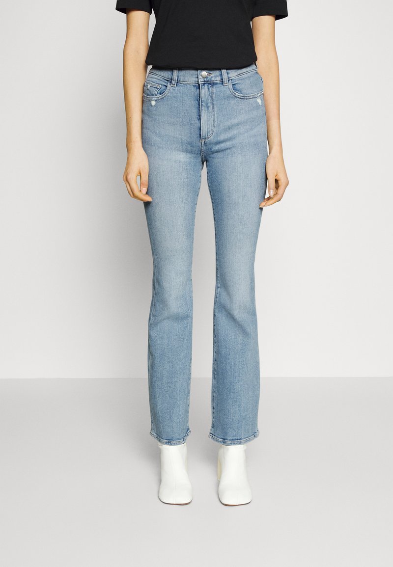 DL1961 BRIDGET BOOTCUT HIGH RISE - Jean bootcut - breeze