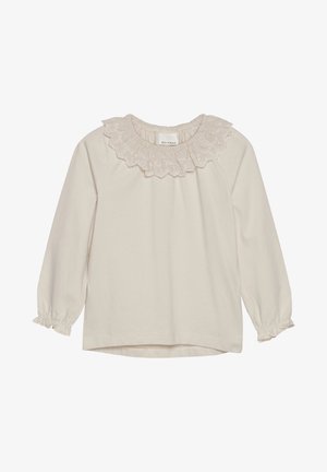 LS COLLAR - Long sleeved top - sandshell