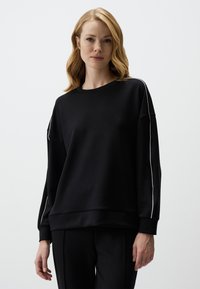 STYLISH CREWNECK  - Sweater - black