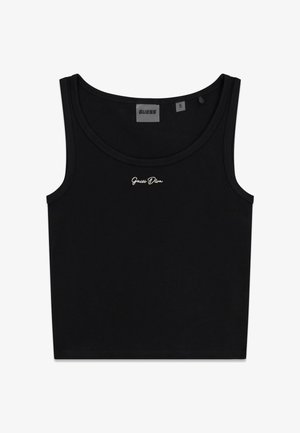 Guess, TANKTOP MIT GESTICKTEM LOGO - Débardeur - schwarz