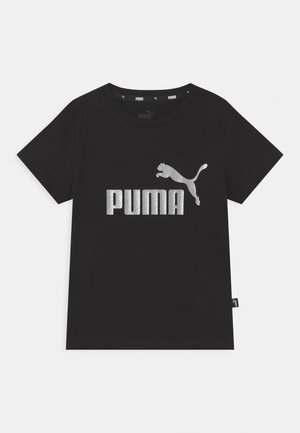 LOGO UNISEX - Camiseta estampada - puma black