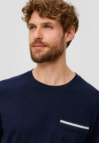 s.Oliver Jednoduché tričko - navy