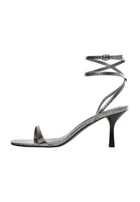 Mango Sandals - silver-coloured