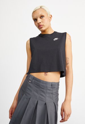 Nike Sportswear CLUB TEE - Top - black/white