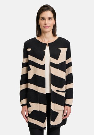 Betty Barclay Strickjacke - black beige