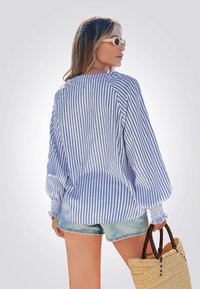 Cupshe EFFORTLESS CHIC STRIPED - Blůza - blue white
