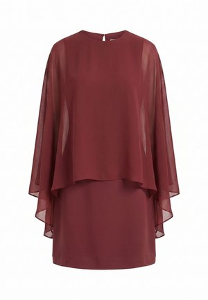 Forever New, IRENA SHEER CAPE MINI  - Cocktailjurk - burgundy