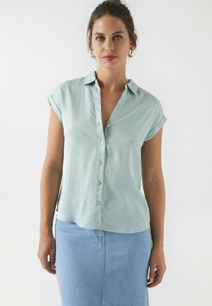 REGULAR - Overhemdblouse - grün