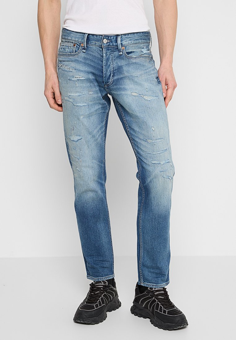 Denham Straight leg jeans blauw Denham Straight leg jeans blauw