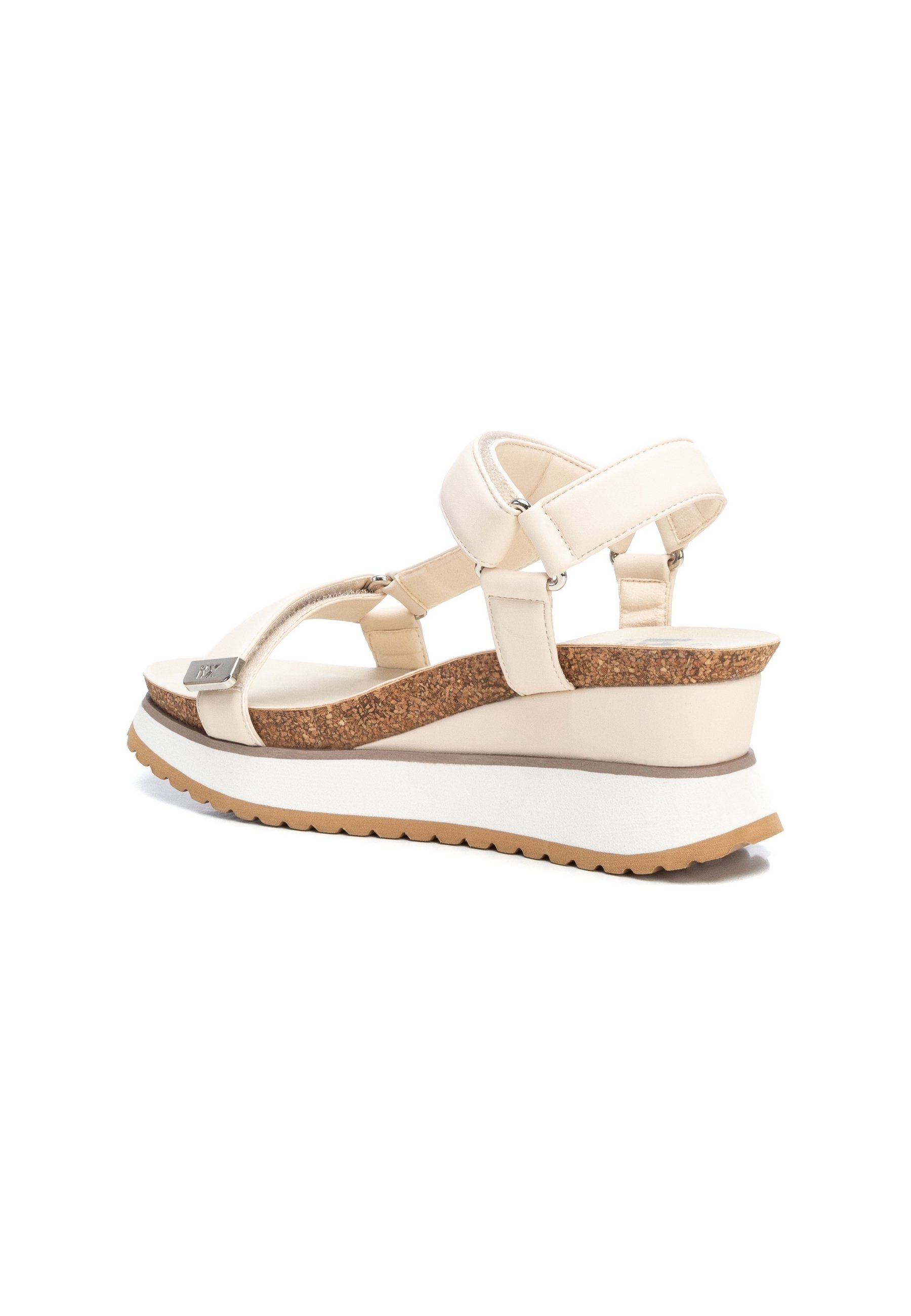 XTI Sandalias con plataforma - ice/blanco - Zalando.es