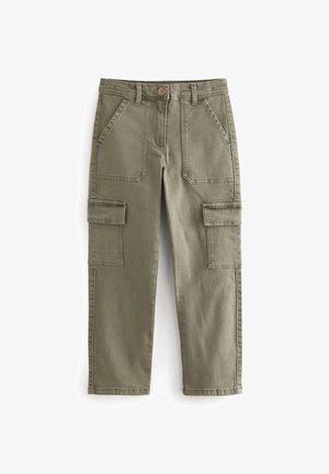 Next, Pantalon cargo - green