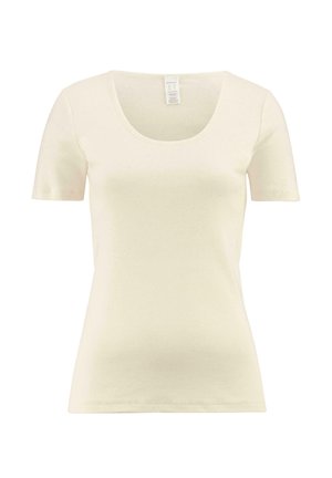 hessnatur WÄSCHE RUNDHALS - Basic T-shirt - natur