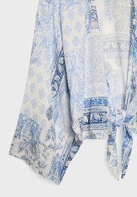 Stradivarius FLOWING WITH KNOT DETAIL  - Blouse - blue