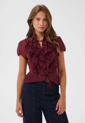 Saint Tropez, LILJASZ CRINKLE SHORT SLEEVE - Chemisier - port royale