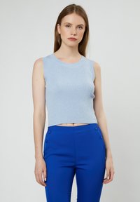 INFLUENCER FLARED - Pantaloni - royal