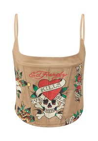 LOVE KILLS TATTOO - Top - brown