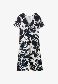 Unausgewählt, dark blue floral design