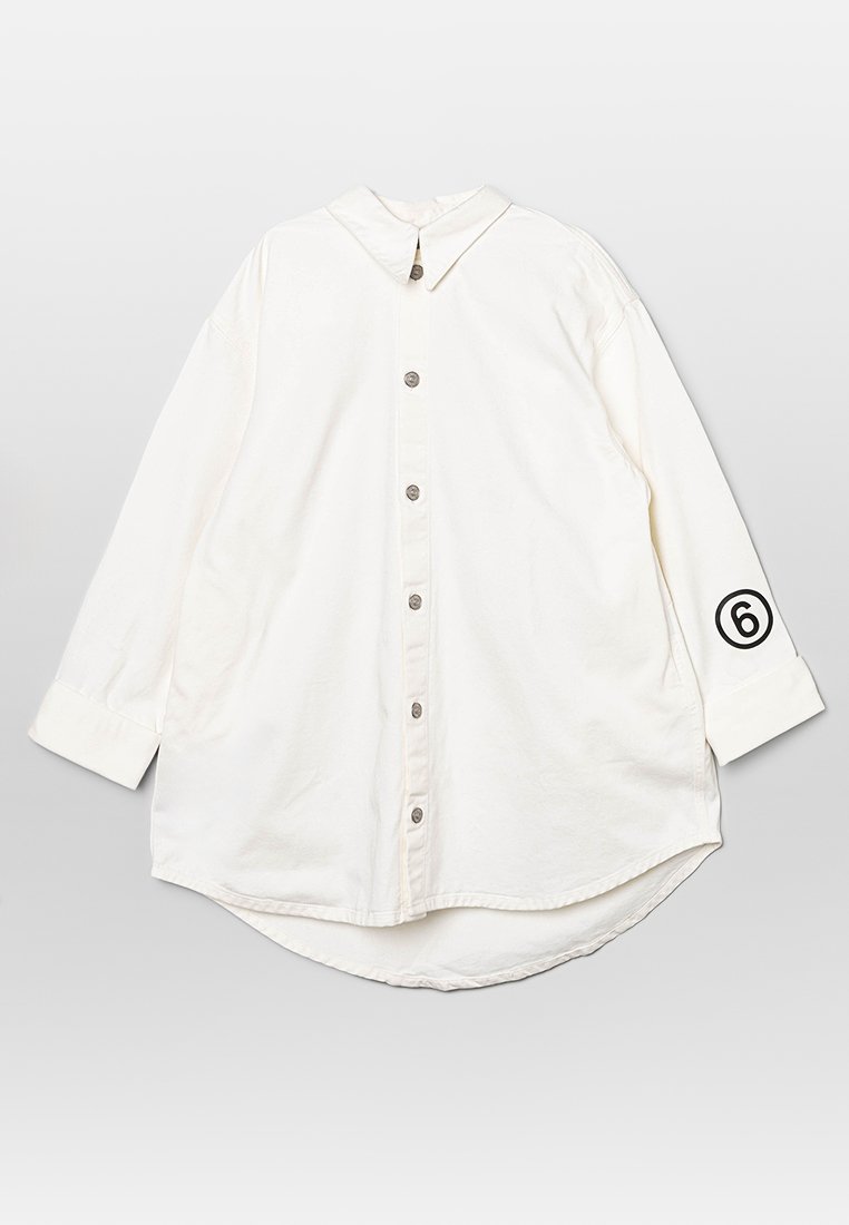 MM6 Maison Margiela Vestito di jeans bianco