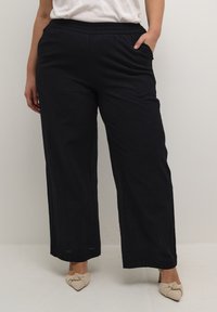 Kaffe Curve - KCPAULA - Trousers - black deep Thumbnail Image 1
