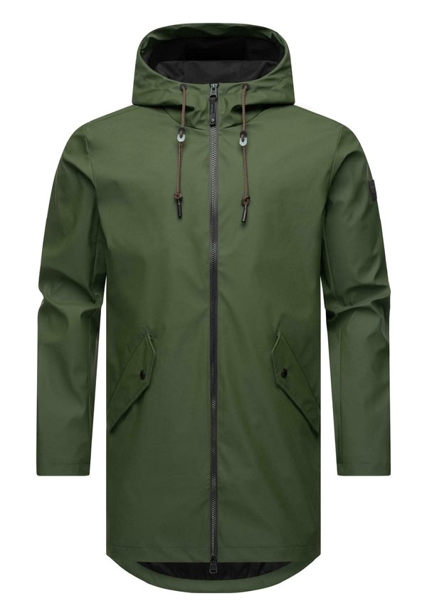 SANWOY - Parka - dark olive