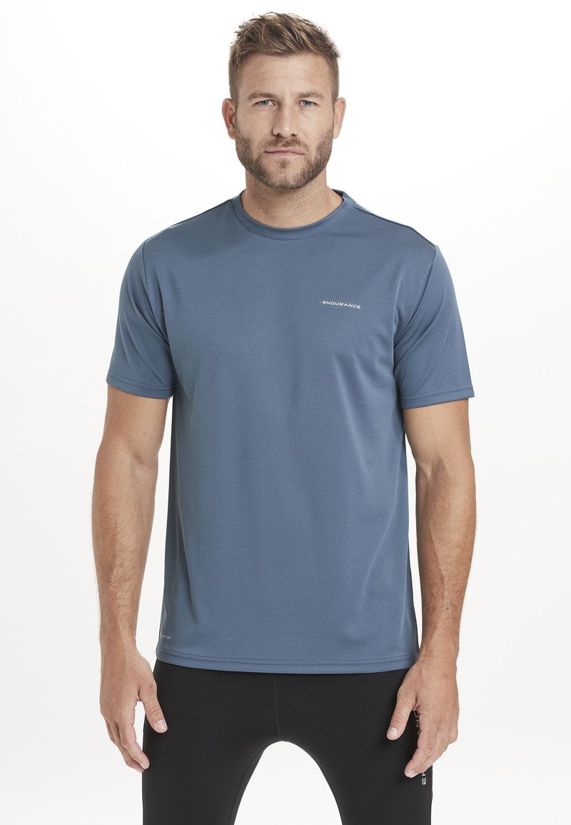 Endurance VERNON TEE - Sportovní tričko - slate blue