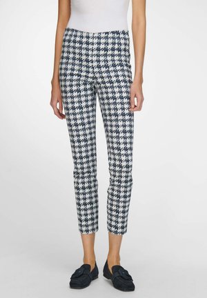 Trousers - marine weiß